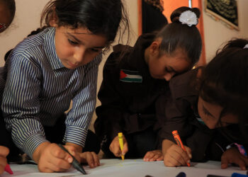 PSCCW is supporting the resilience of students from the “Tahadi 5” Elementary School in the village of Jabal al-Dheeb, Bethlehem.